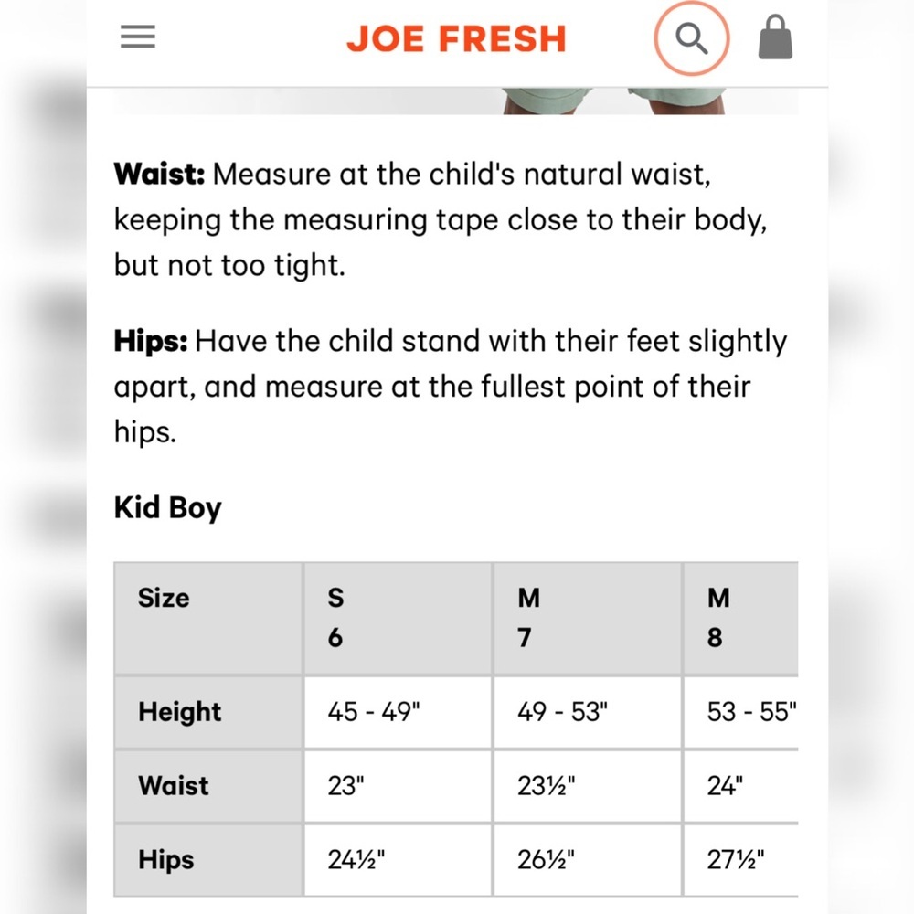 (B) (3T) Green Cargo Jogger Joe Fresh - Picture 7 of 7